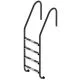 Drabinka do basenu Flexinox Standard Nero (4 stopnie) Black, AISI-316L, obniżka