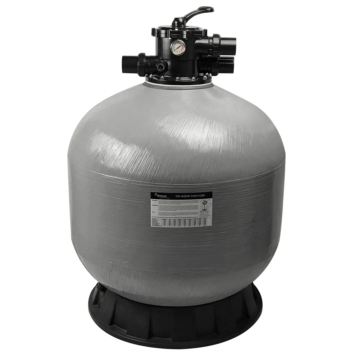 Filtr piaskowy do basenu Emaux V900 (31 m³/h, D900)