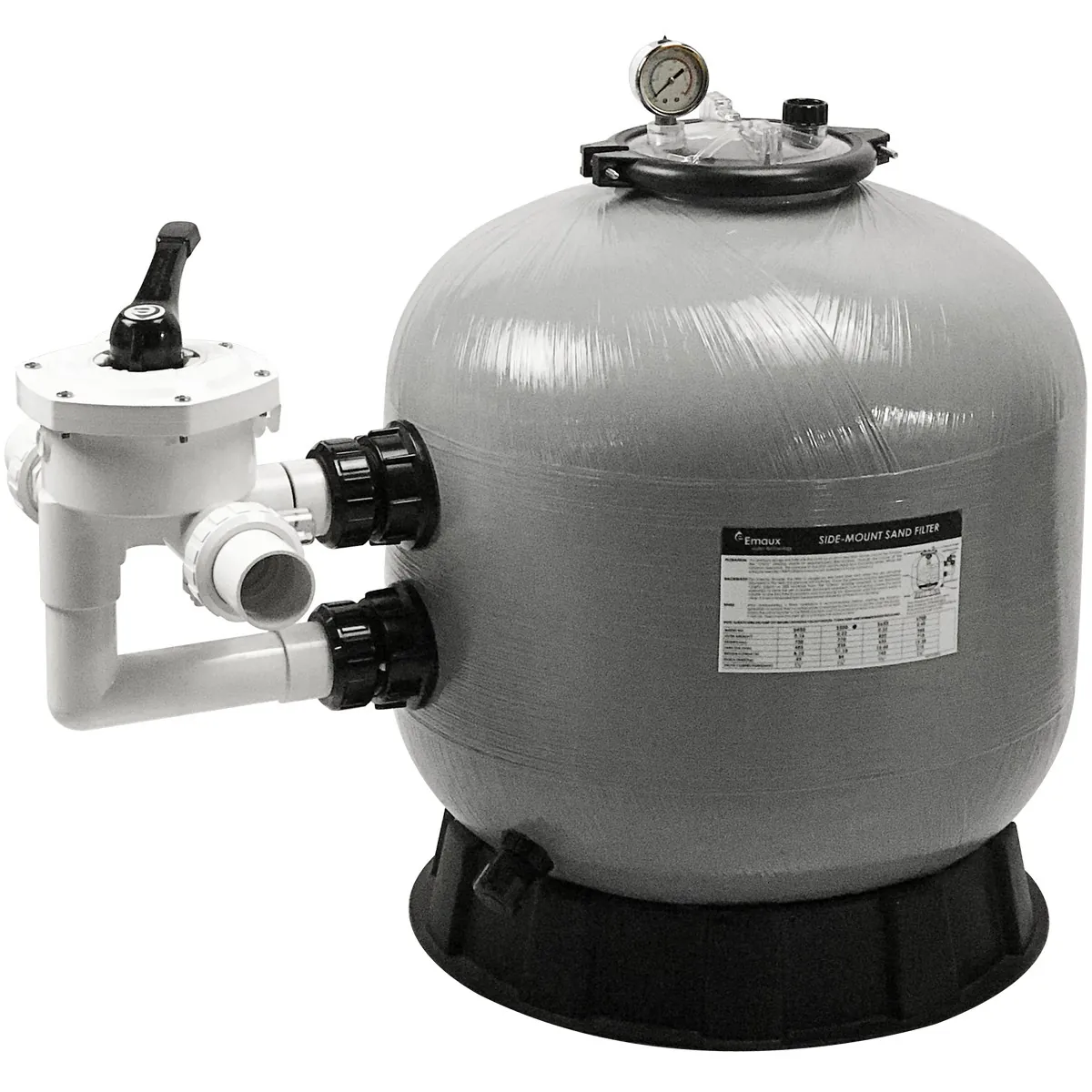 Filtr piaskowy do basenu Emaux S450 (8 m³/h, D455)
