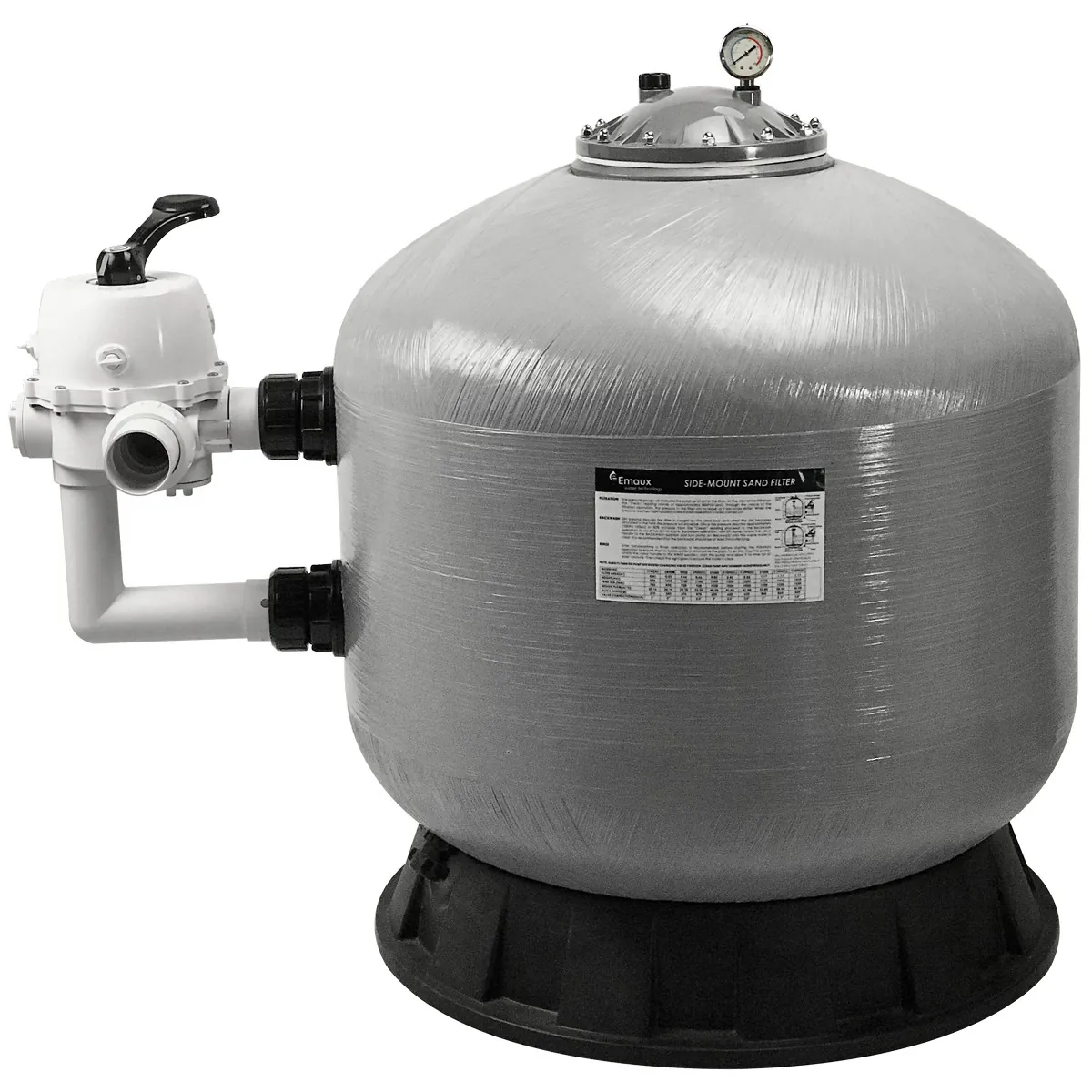 Filtr piaskowy do basenu Emaux S900 (30 m³/h, D920)