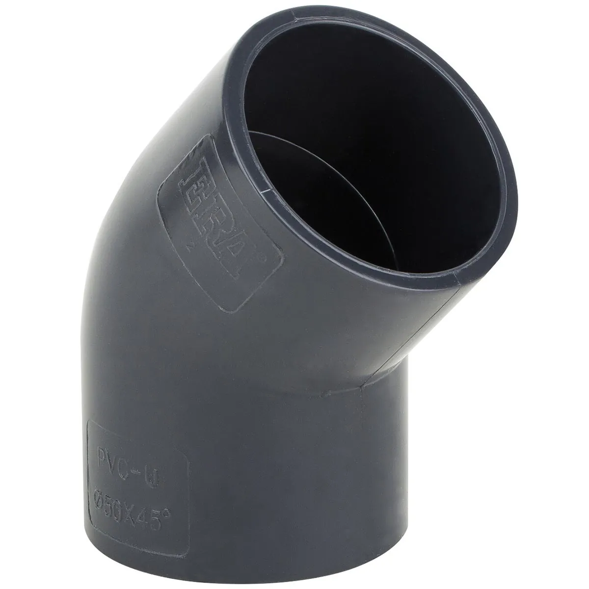 Kolano PVC Era USE0163 45°, d63 mm