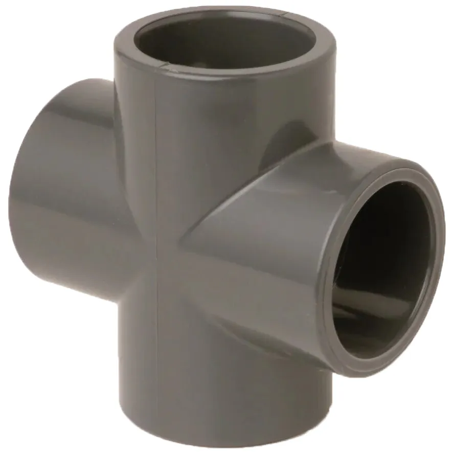 Czwórnik PVC-U Era US01875, d75 mm