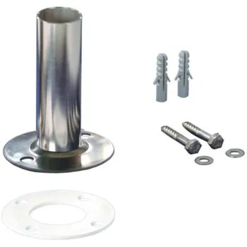 Kołnierze kotwiące Flexinox do drabinek (43 mm, zestaw)