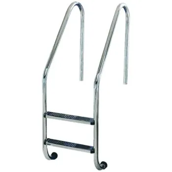 Drabinka do basenu Hayward Standard (2 stopnie), wąski brzeg, AISI-316