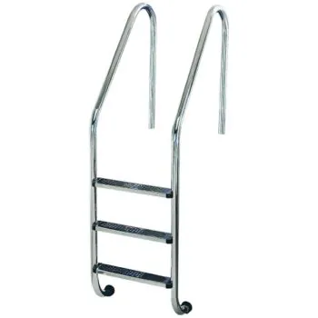 Drabinka do basenu Hayward Standard (3 stopnie), szeroki brzeg, AISI-304