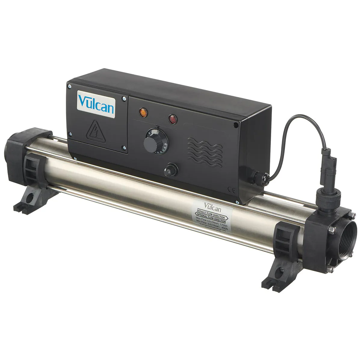 Elektryczny podgrzewacz wody do basenu Vulcan Evolution Tytan 6 kW 220 V