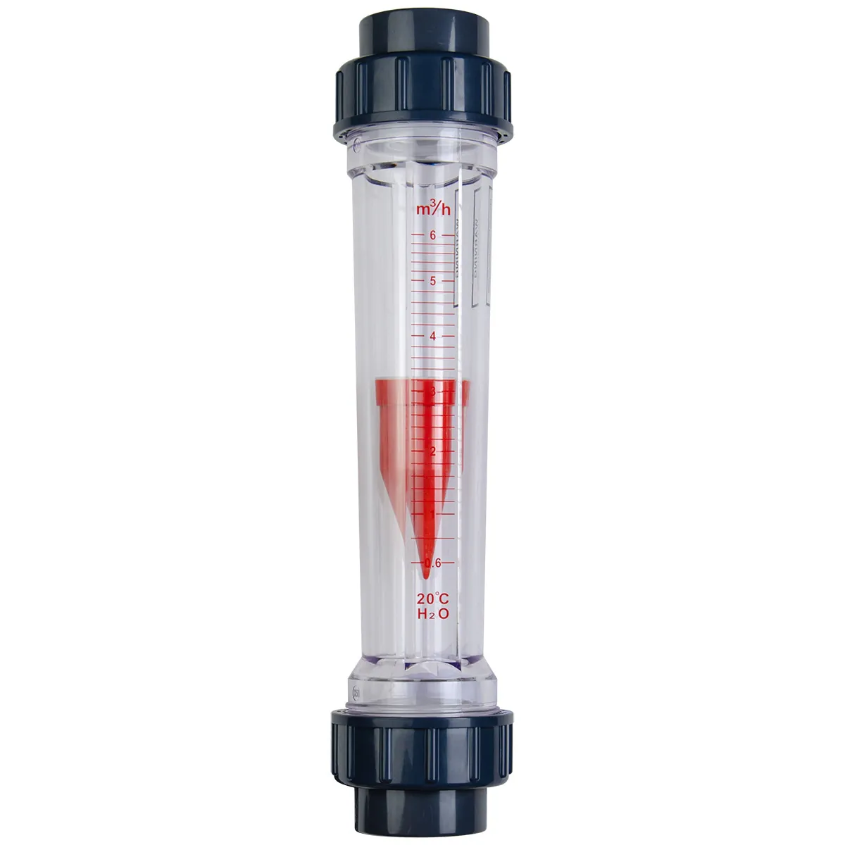 Rotametr Aquaviva DN32 z gwintem wewnętrznym d1-1/4" 600-6000 l/h