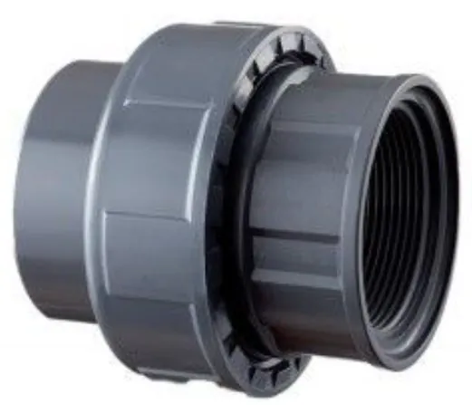 Mufa PVC Astore 1RBO375H00L składana z gwintem wewnętrznym, d75x2 1/2"