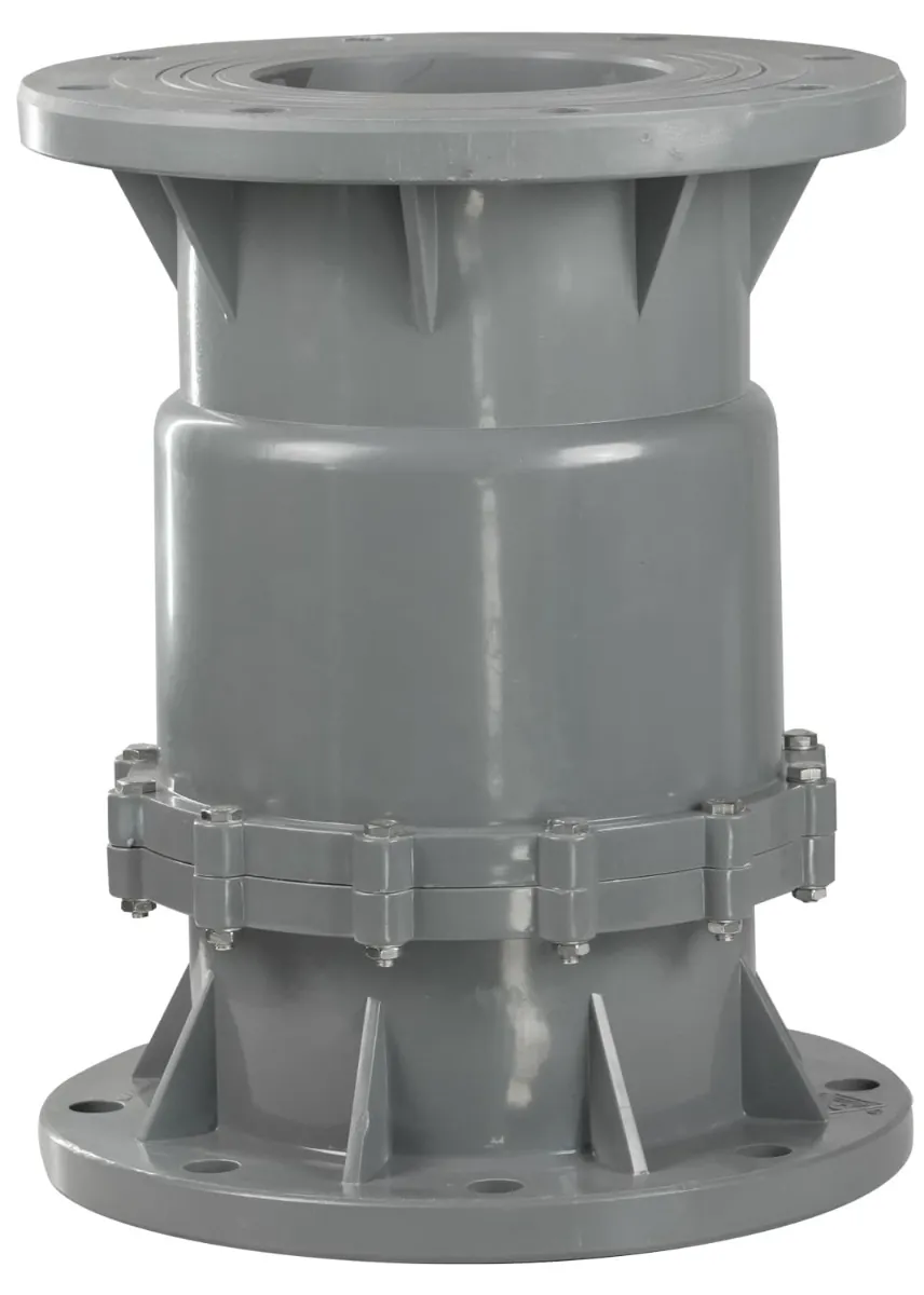 Zawór zwrotny klapowy ERA PVC, d150 mm