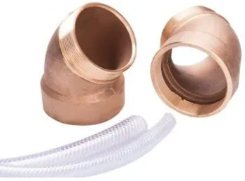 Zestaw złączek kątowych 45° Fitstar 7935050 do przeciwprądu Taifun, Taifun-Duo, 2-1/2"