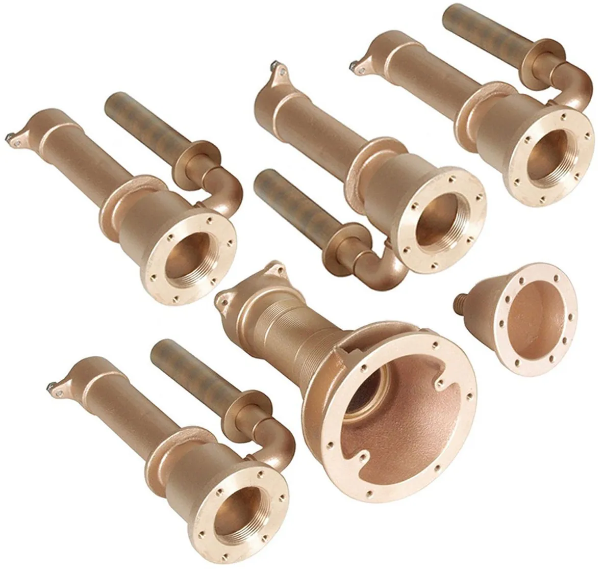Przepusty ścienne Fitstar 8696151 do hydromasażu Standard, 4 dysze, 240 mm, do wody słonej