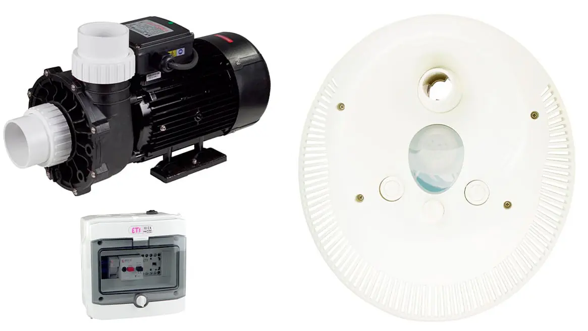 Przeciwprąd do basenu Aquaviva WP300-I Kit 45 m3/h (220 V), bez złączek