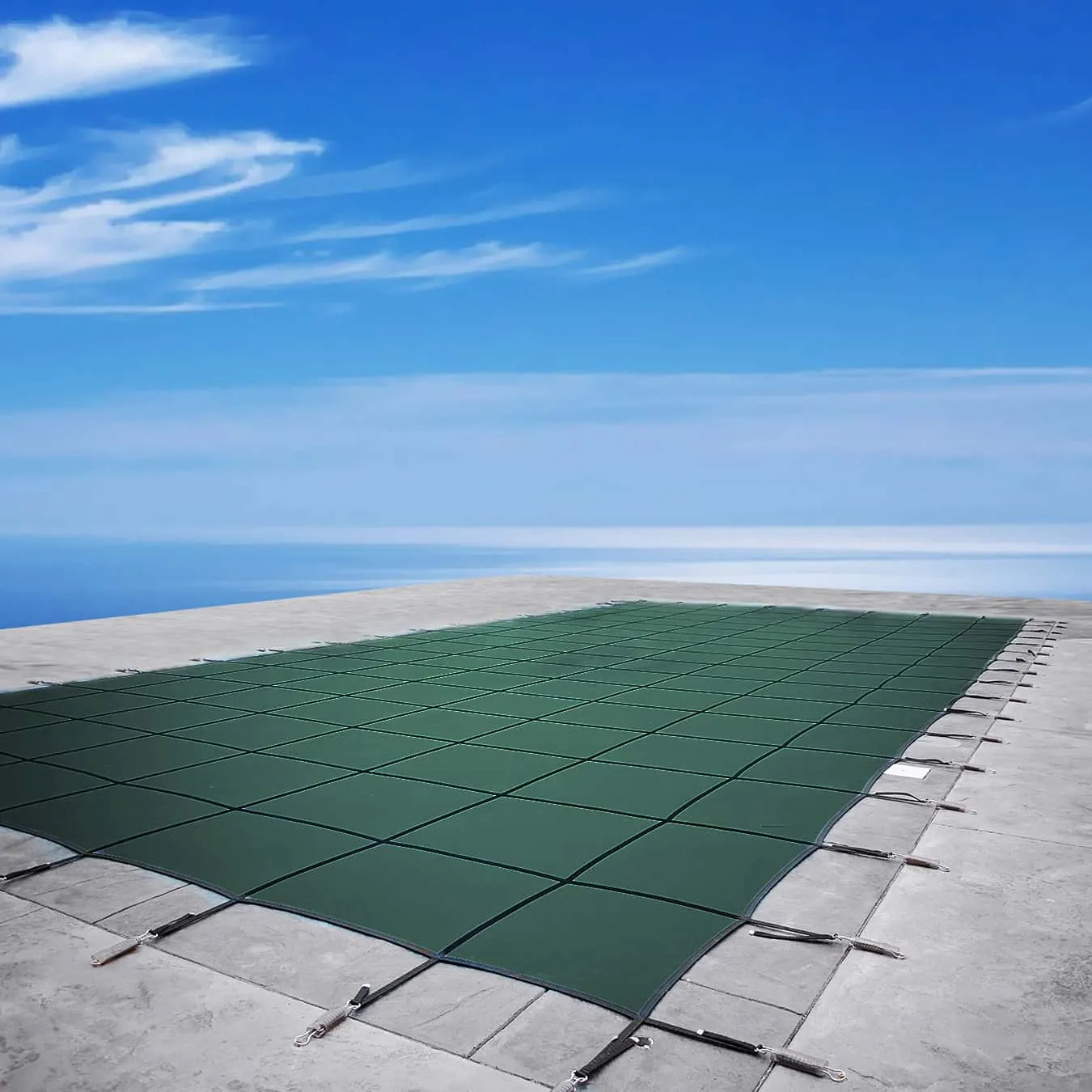 Przykrycie bezpieczne zimowe basenu Aquaviva Green