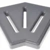 Narożnik Aquaviva KP HKE26-G do kratki przelewowej 45° 245х25 mm