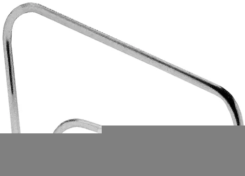 Poręcz basenowa Golfinho E5117 z powiększonym wysięgiem, AISI-316