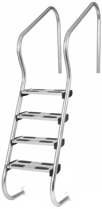 Drabinka do basenu Flexinox Easy Access Electropolished (4 stopnie), AISI-316L