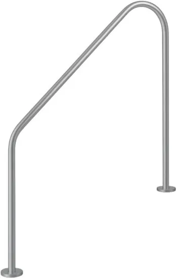 Poręcz basenowa Flexinox 87162251 do schodów rzymskich 2-BEND (1524 mm, kotwa, AISI-316L)