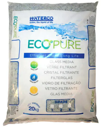 Szkło filtracyjne Waterco EcoPure 1.0-3.0 mm (20 kg)