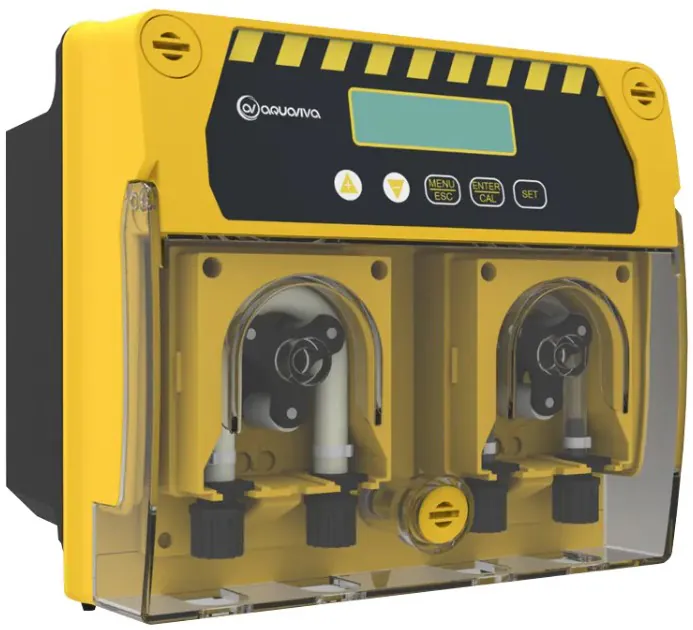 System perystaltycznych pomp dozujących Aquaviva pH+Rx 1.5 l/h + zestaw pH, Rx