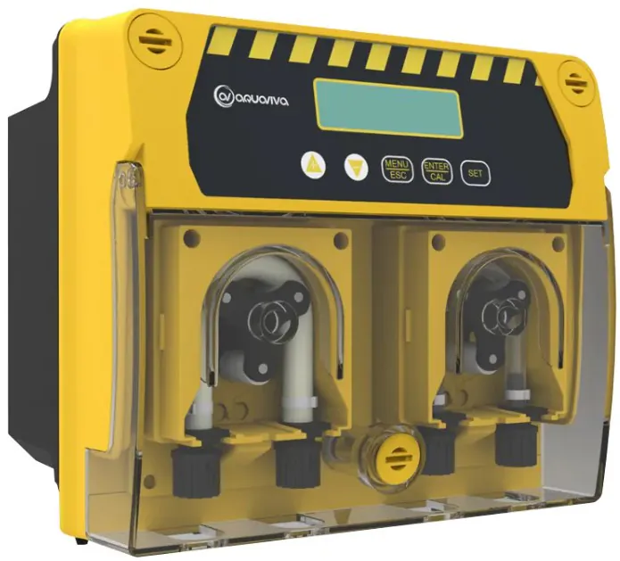 System perystaltycznych pomp dozujących Aquaviva pH/Rx+Free Cl 1.5 l/h + zestaw pH