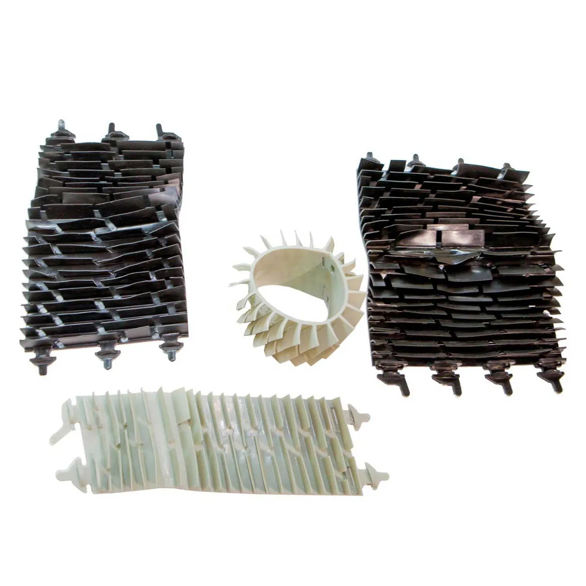 Zestaw szczotek do odkurzacza Aquaviva Black Pearl 7310 (71180), 4 szt.