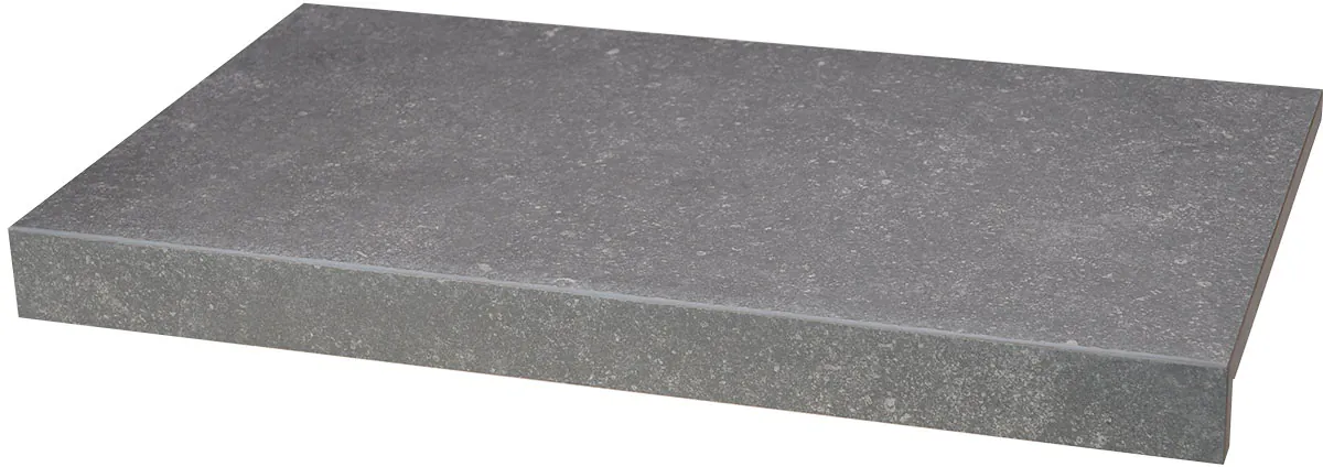 Płytka basenowa brzegowa typu L Aquaviva Stellar Grey, 600x345x50 (20) mm