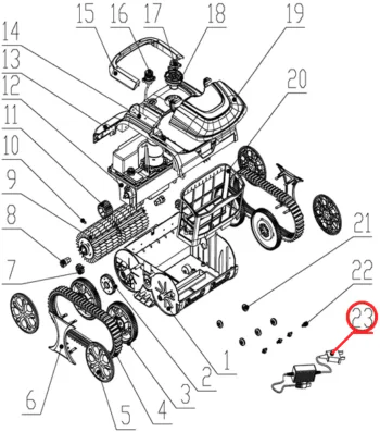 Ładowarka do odkurzacza Wybotics WY200, (Nr23 D.2.13.060)
