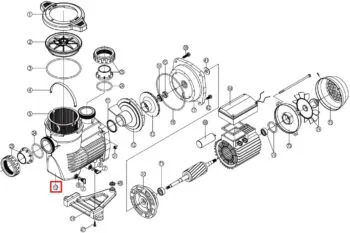 Obudowa pompy do Hayward K-FLO SPK12630XY1 (RPUM0010.20R)