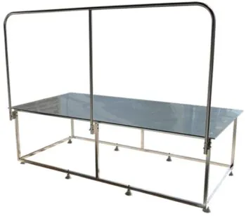 Ochronna barierka do platformy podnoszącej dno basenu Golfinho E5267.VR1 Eco (100х100 cm)