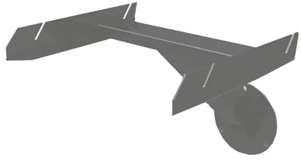 Uchwyt siedziska Golfinho E5065F, montaż na stojaku