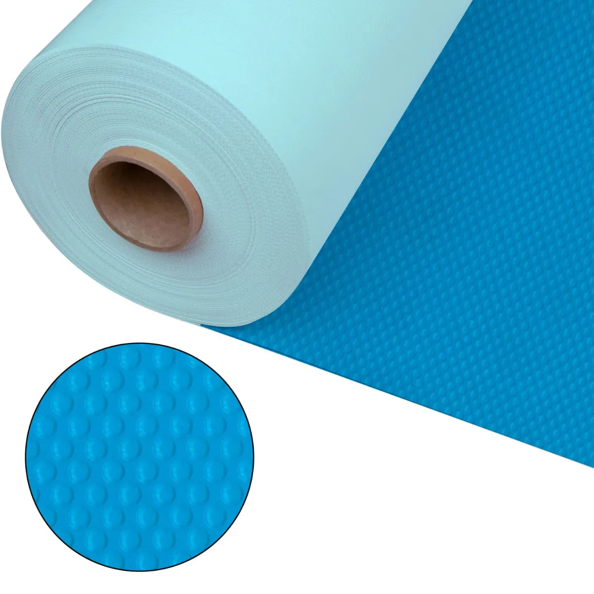 Folia basenowa Aquaviva Azure Blue niebieska (antypoślizgowa) 1.65x20.2 m