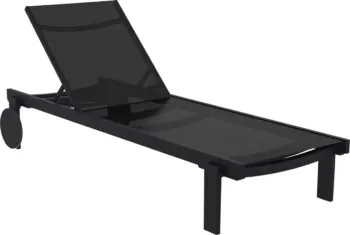 Leżak Aquajoy Casablanca, czarny