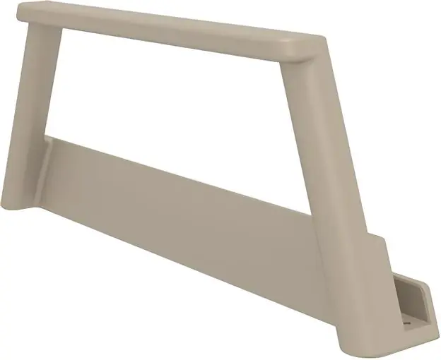 Podłokietnik do leżaka Aquajoy Tropic, szaro-brązowy