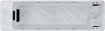 Basen Swim SPA Aquajoy Infinity (780х228х150 cm), srebrno-biały marmur