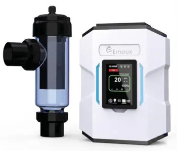 Generator chloru do basenu Emaux CyberSync Pool Station CS-A20 (60 m³, 20 g/h) z funkcją zarządzania basenem