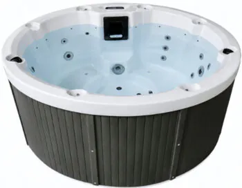 Wanna SPA z hydromasażem Aquajoy Lagoon (195х82 cm), marmur srebrnobiały