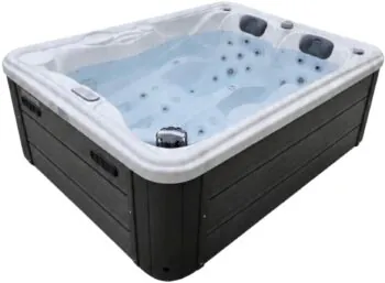 Wanna SPA z hydromasażem Aquajoy Bali (210х160х77 cm), marmur srebrnobiały