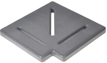 Element narożny Aquajoy KP HKE27-G do kratki przelewowej 90° 245x25 mm
