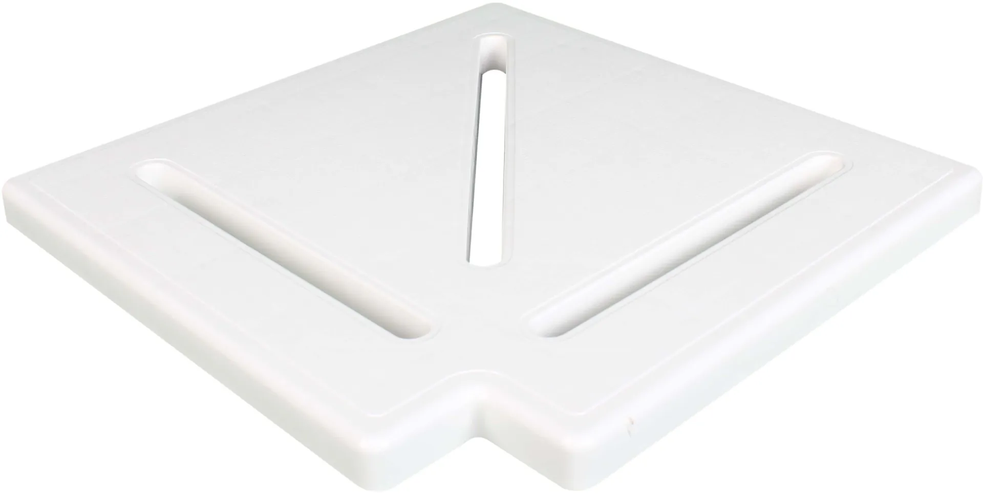 Element narożny Aquajoy KP HKE28 do kratki przelewowej 90° 295x25 mm (biały)