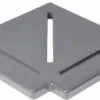 Element narożny Aquajoy KP HKE28-G do kratki przelewowej 90° 295x25 mm (szary)