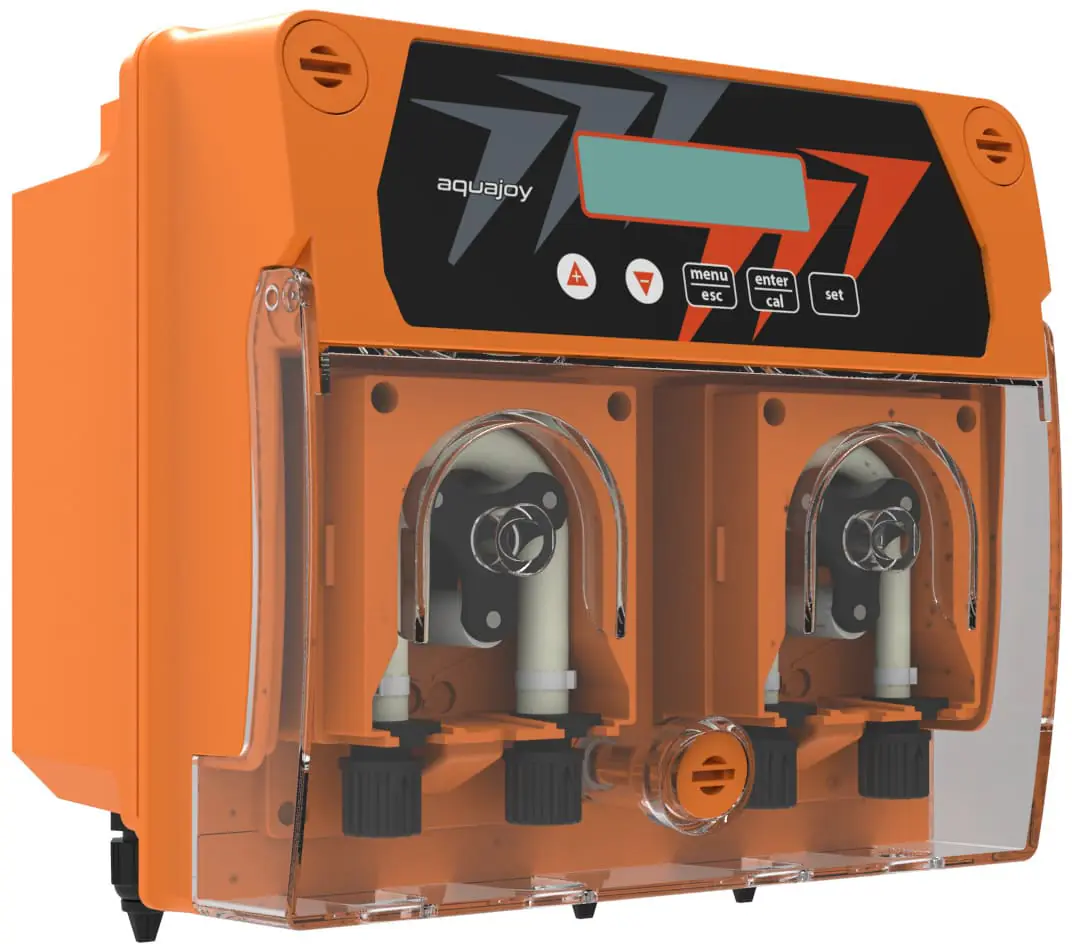System perystaltycznych pomp dozujących Aquajoy pH/Rx + Free Cl 1.5 l/h z celką pH/Rx + Free Cl, Wi-Fi - obrazek 2