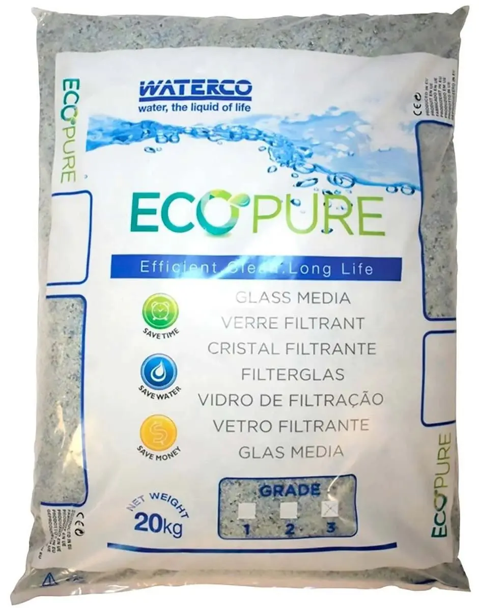 Piasek szklany Waterco EcoPure 3.0–6.0 mm (20 kg)