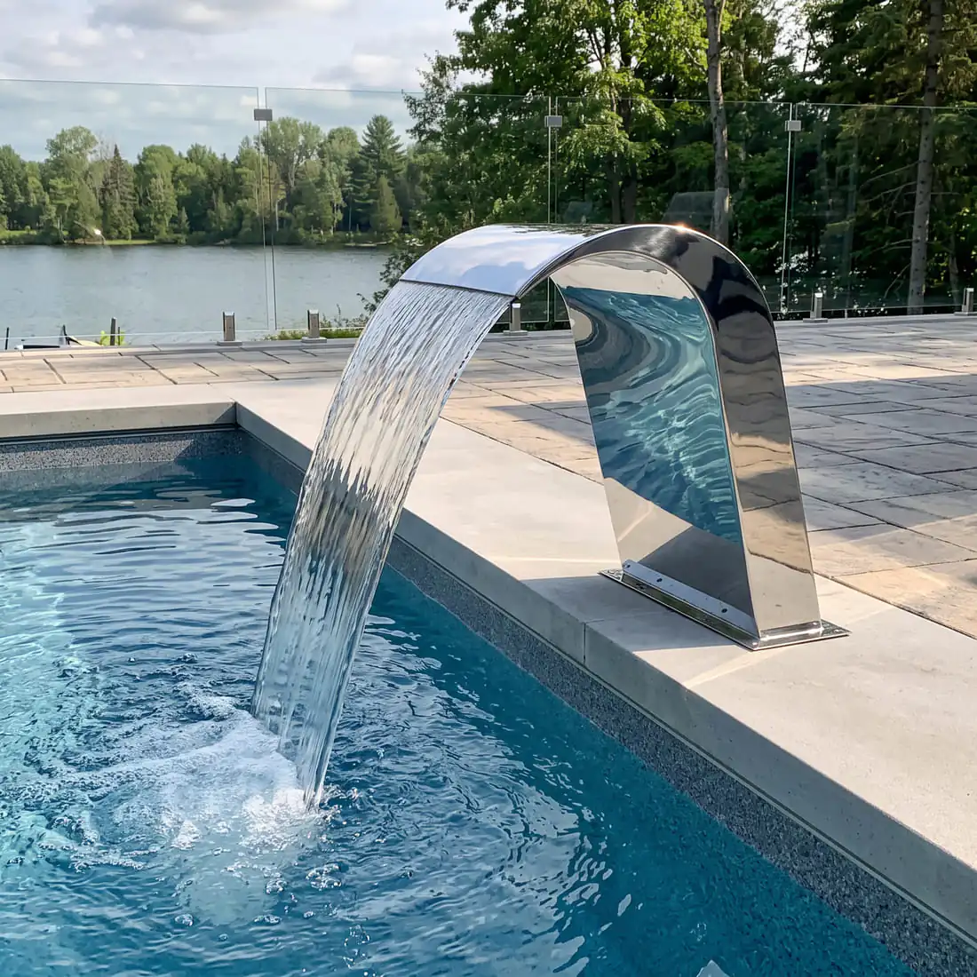 Wodospad Aquajoy Niagara AISI-316 (800x330 mm) - obrazek 2
