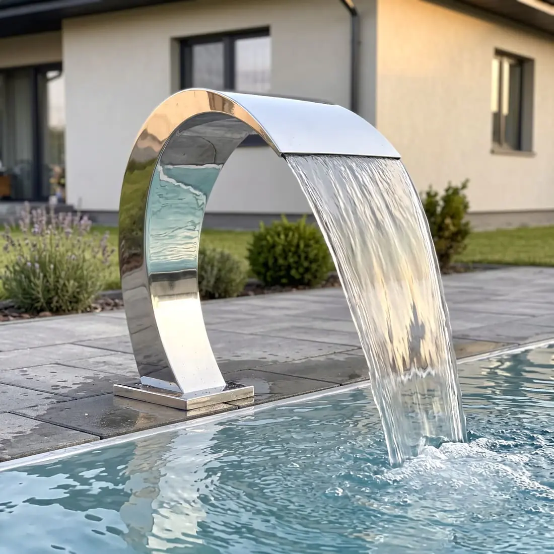 Wodospad Aquajoy Victoria AISI-316 (615x500 mm) - obrazek 2